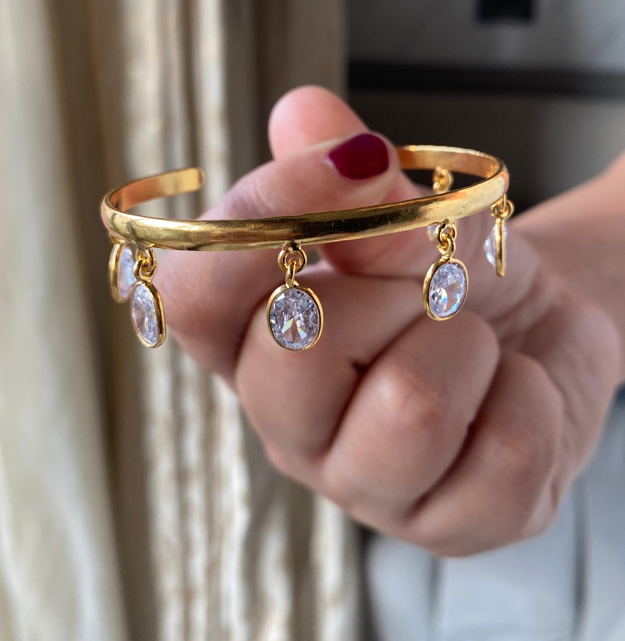 Dangling Diamond Bracelet