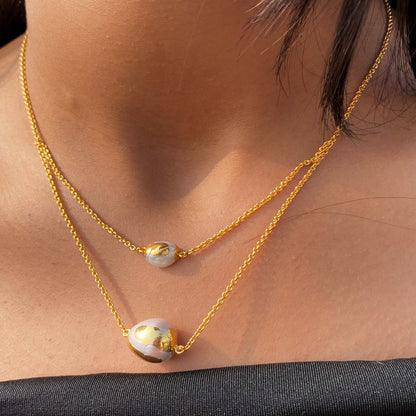 Pearl Doublet Neckchain